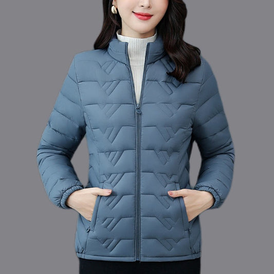 Modern Style Loose Short Thick Small Cotton-padded Jacket