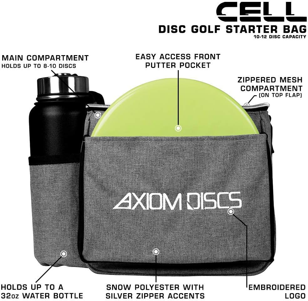 Cell Disc Golf Starter Bag (Choose Your Favorite Color)