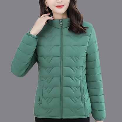 Modern Style Loose Short Thick Small Cotton-padded Jacket