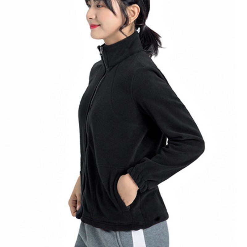 Women's Outdoor Polar Fleece Shell Jacket