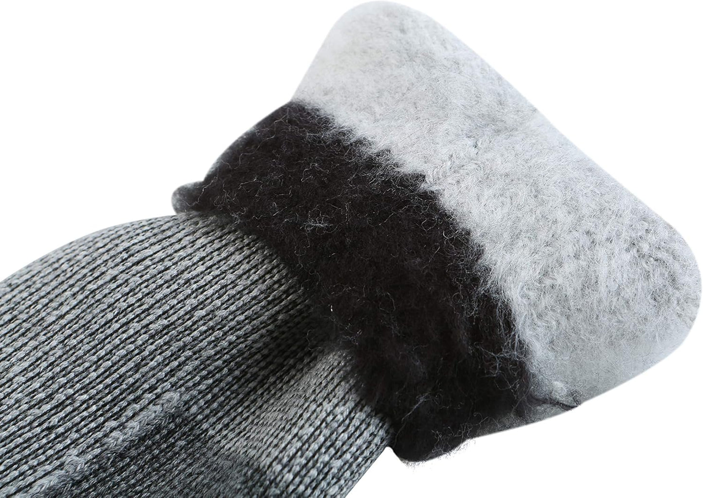 Womens Men Winter Warm Wool Pile Lined Insulated Thermals Socks Thick Boots Heat Socks Cold Weather