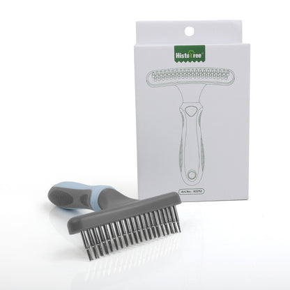 Pet Cleaning And Beauty Products Double Row Comb