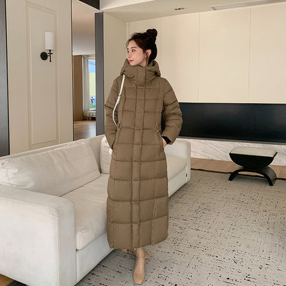 Thickened Long Section Down Cotton Jacket Coat