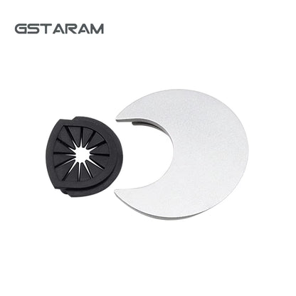 Custom Desk Office Grommet Cable Tray Cover Aluminum Alloy Brush Cable Box Wire Cable Hole Cover Grommet Flexible Desk Grommet